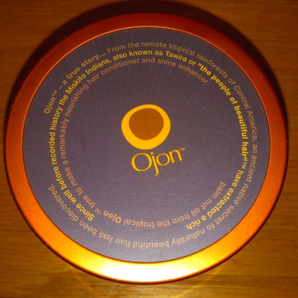 OJON RESTORATIVE HAIR TREATMENT CLEAR CONTAINER RARE!!!